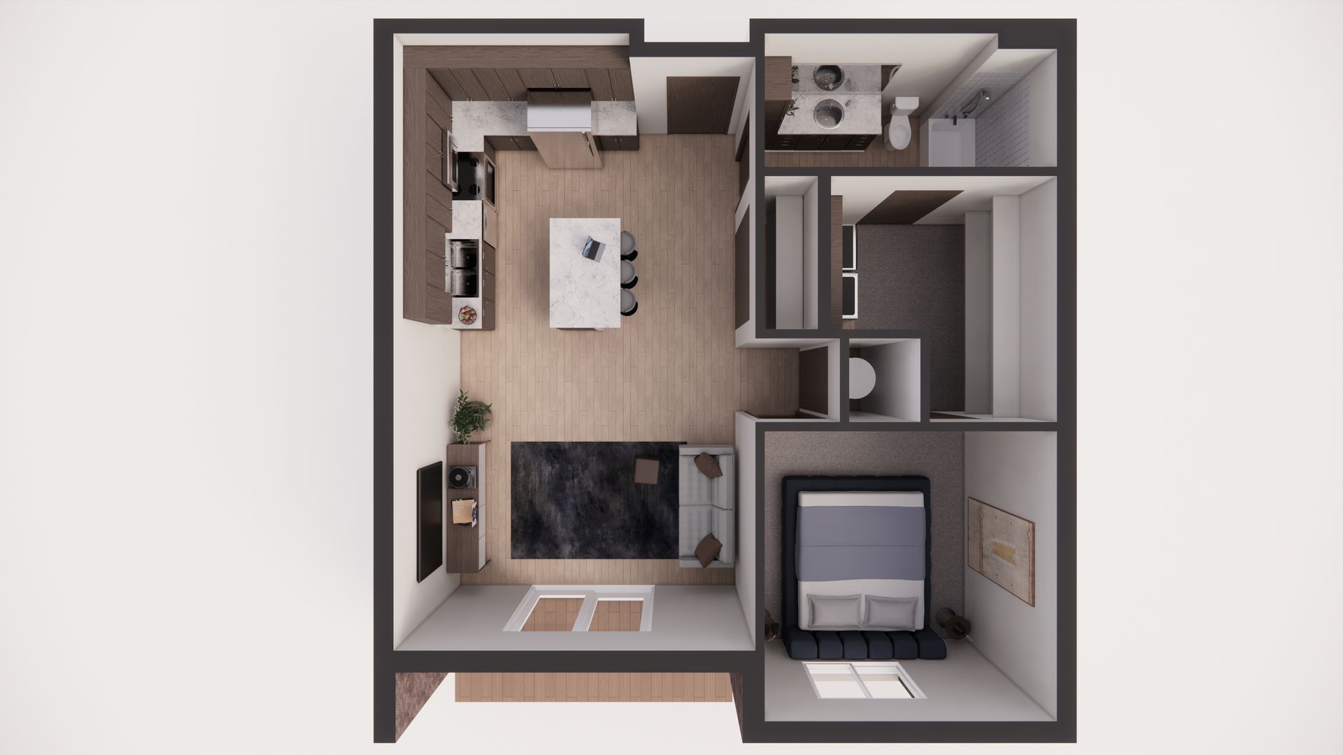 unit a1 floor plan