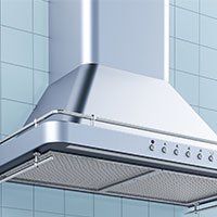 Dryer Vents — Exhaust Hood In Kitchen in Anaheim, CA