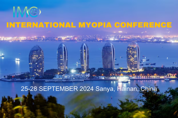 A poster for the international myopia conference in sanya hainan china