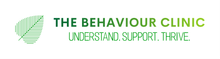Logo for The Behaviour Clinic. Green on a white background