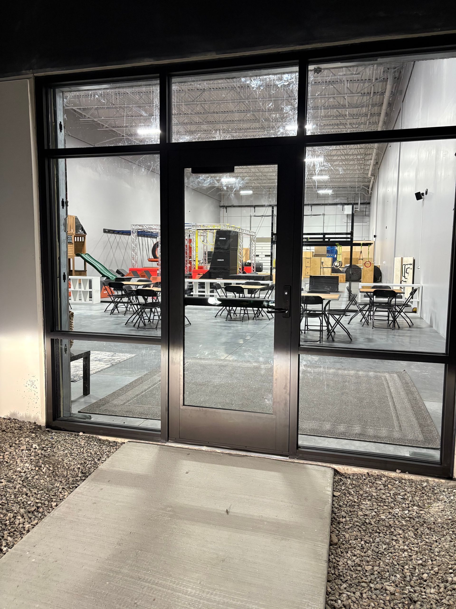 Exterior view of building