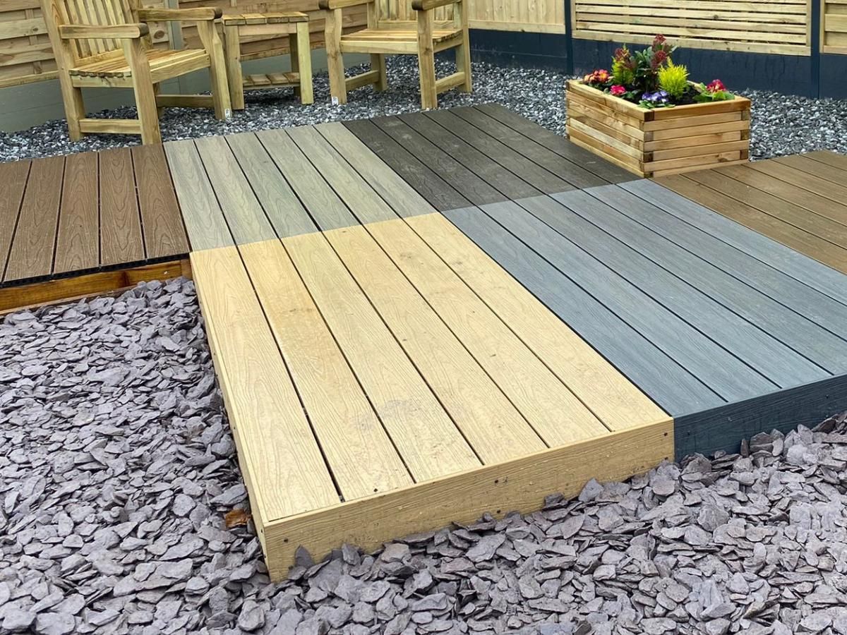 Nottingham Fencing composite decking selection