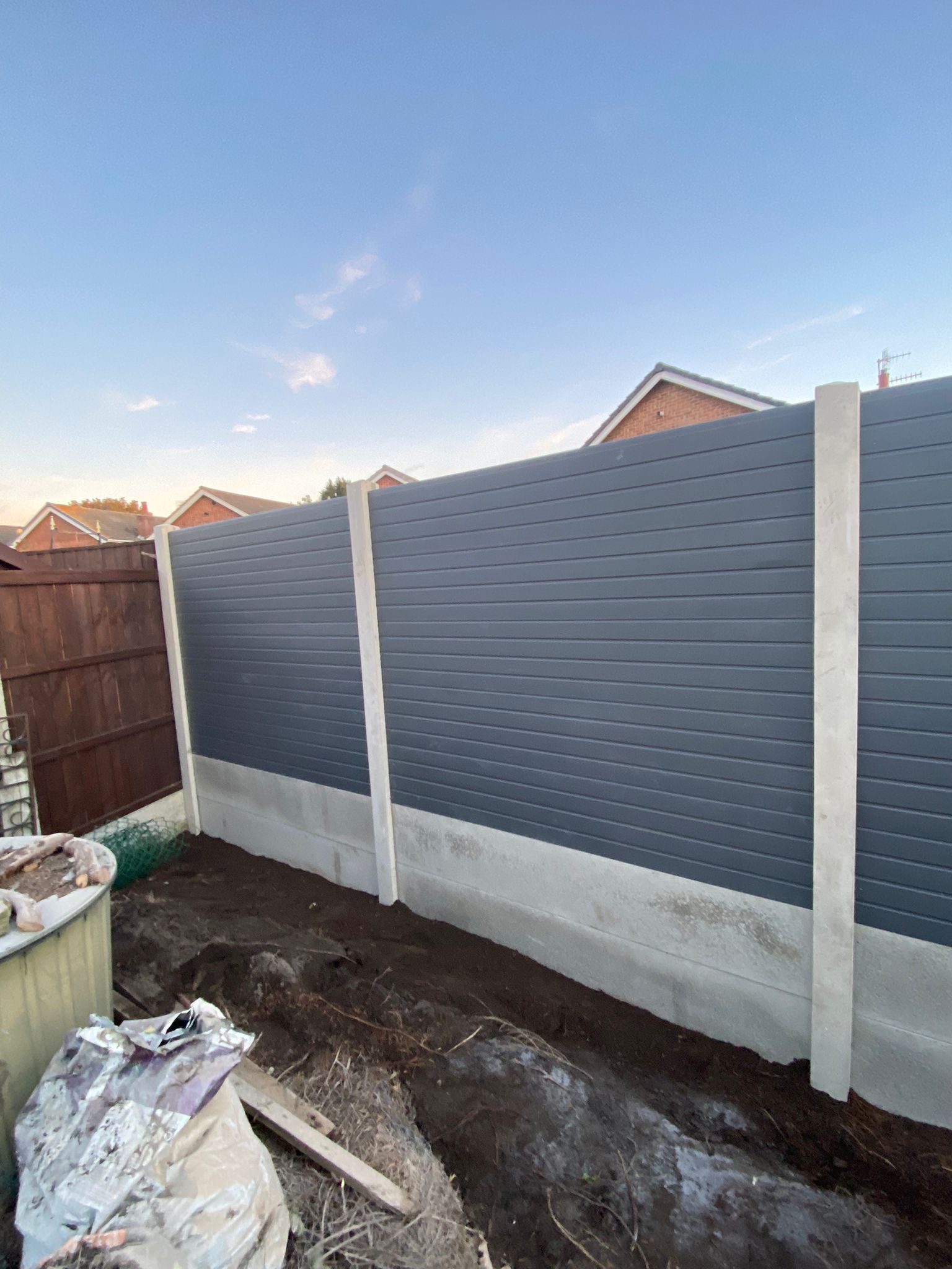 Composite Fencing panels, plastic & UPVC fencing, Nottingham