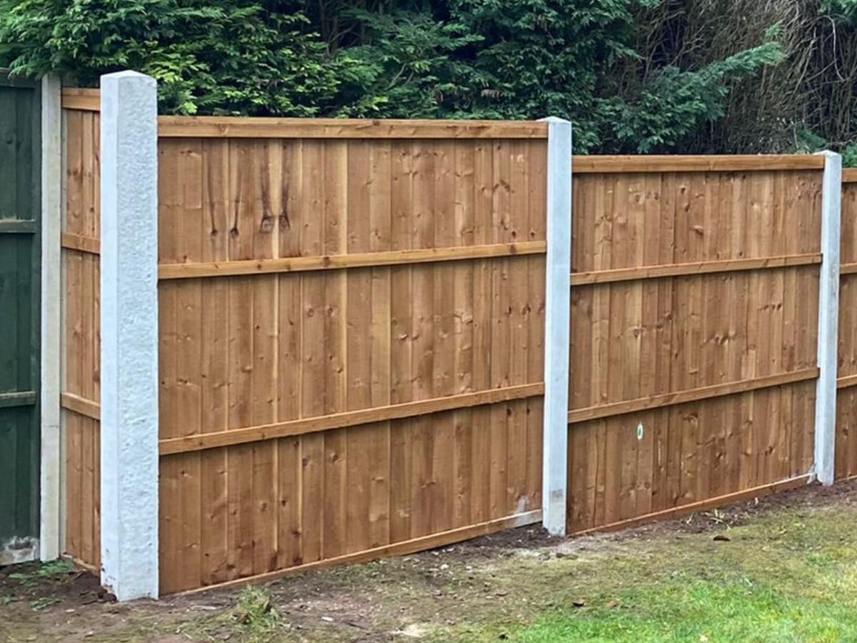 Nottingham Fencing new fence in Nuthall