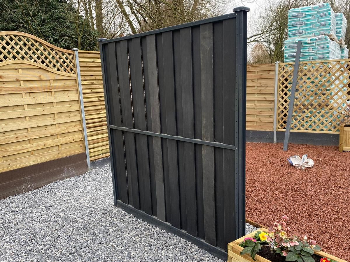 Nottingham Fencing Vertical Hit and Miss Fence Panel