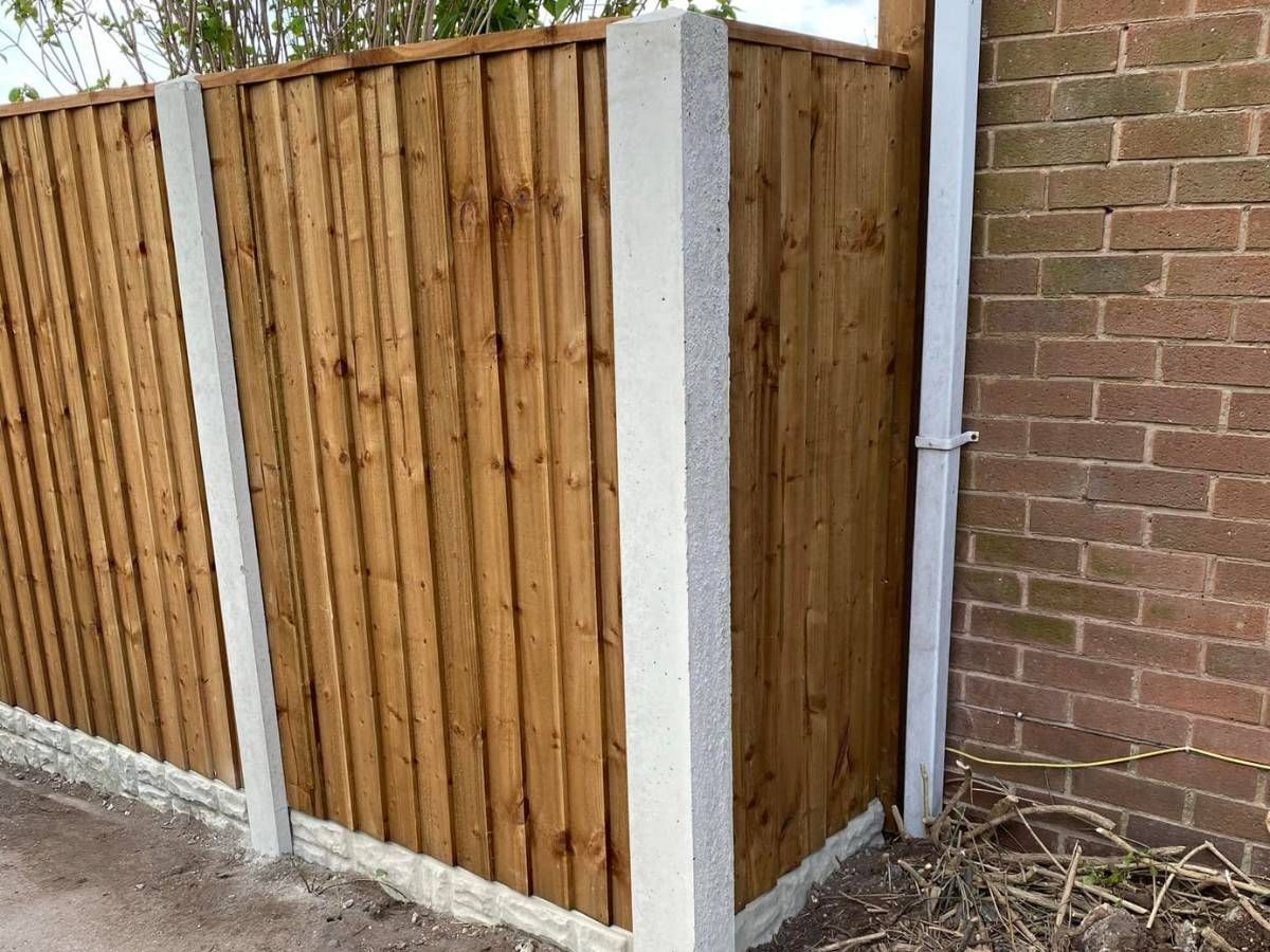 new garden fence Keyworth