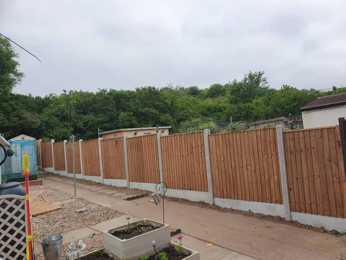 new garden fencing in Sneinton installed by Nottingham Fencing