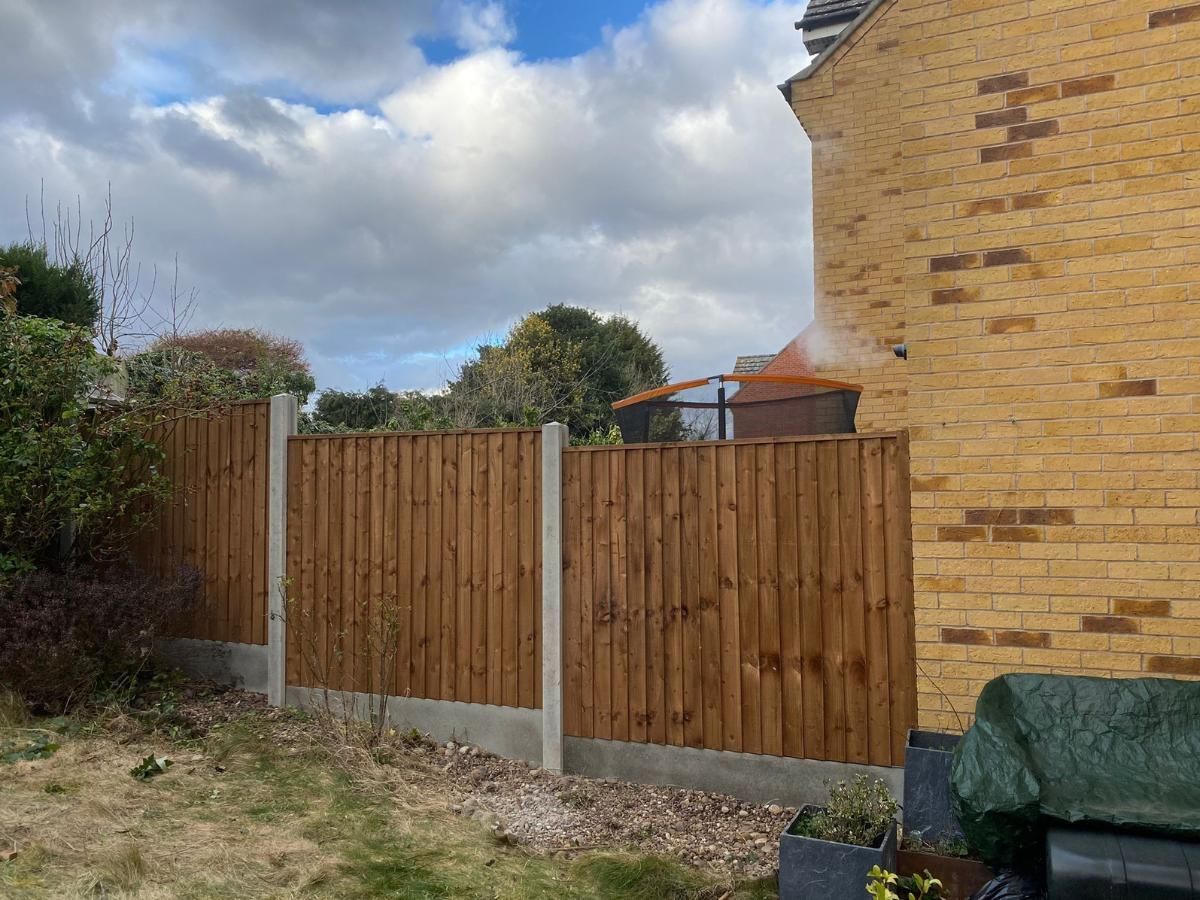 Nottingham Fencing new fencing in Beeston