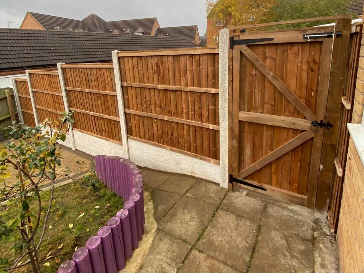 Nottingham Fencing new fencing and garden gate in Kimberley