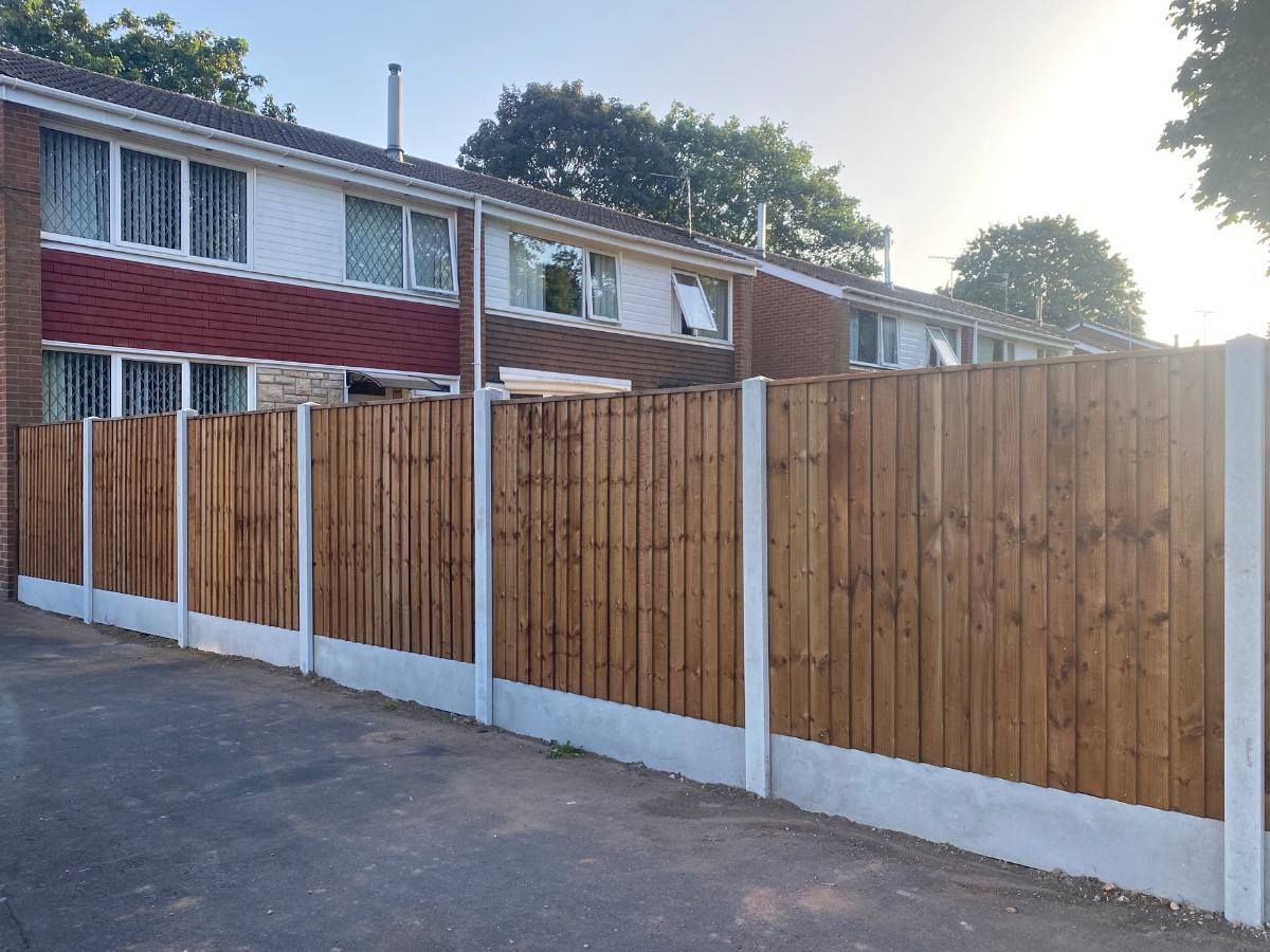 Nottingham Fencing new garden fence installed in Clifton