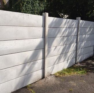 Concrete Gravel Boards - Nottingham Fencing