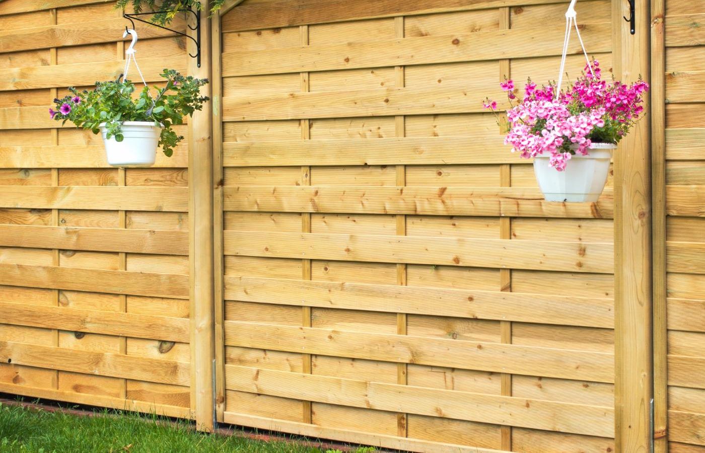 Nottingham Fencing Hit and Miss Fence Panel