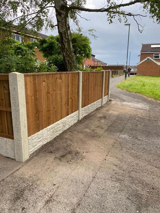 Nottingham Fencing front garden fencing in Top Valley Nottingham