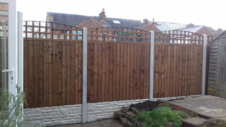 Nottingham Fencing installed garden fencing in Long Eaton