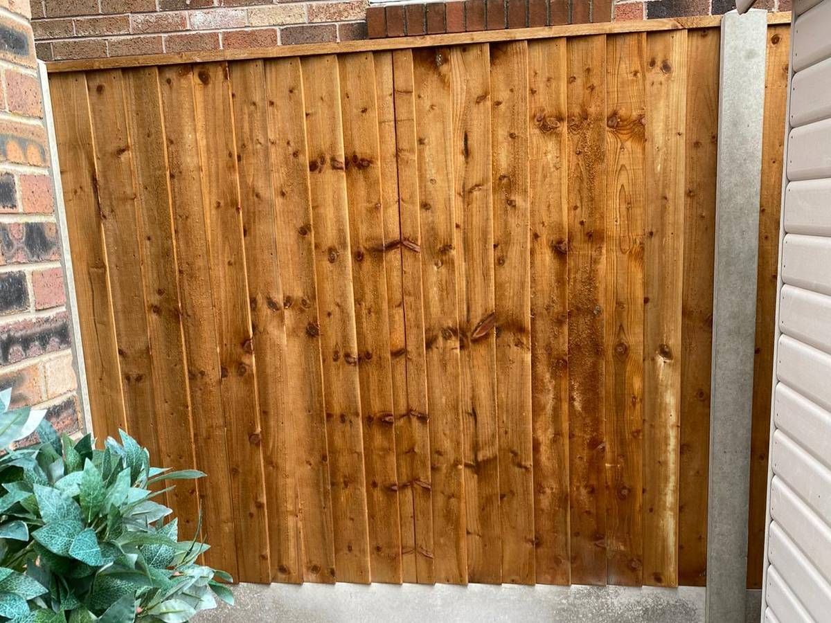 new fence in Mapperley