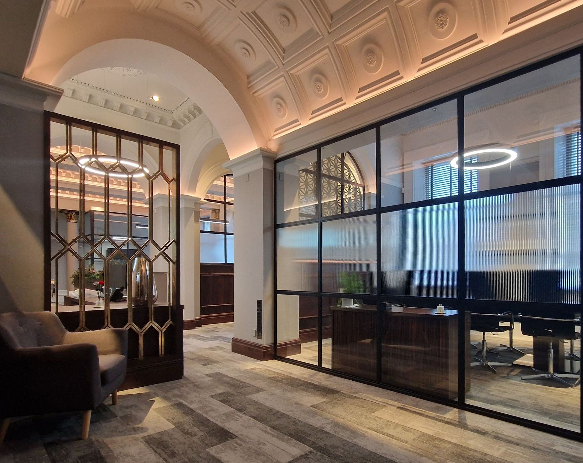 William Duncan interior. The project was completed by Saxen - office furniture specialists in Scotland