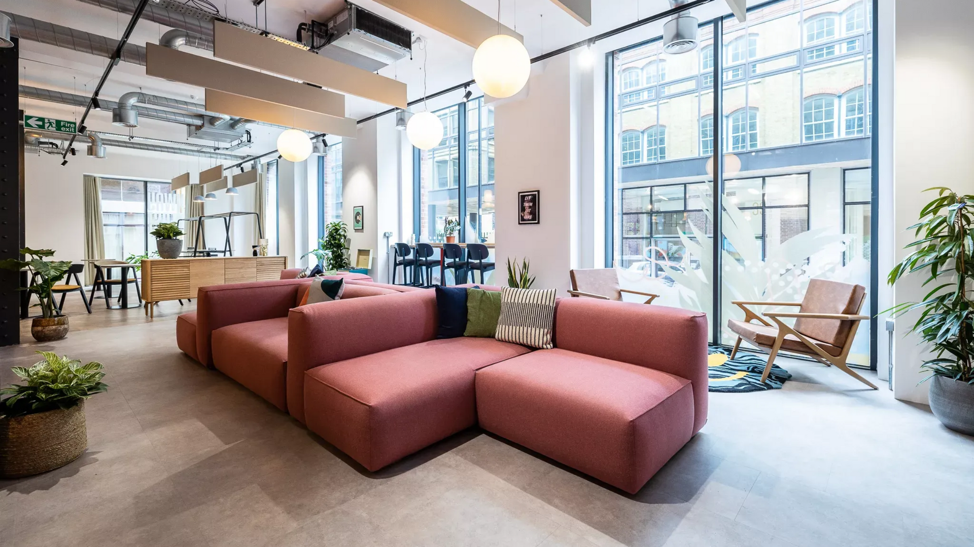 Specifying modular furniture for interior design at Saxen in Ayrshire