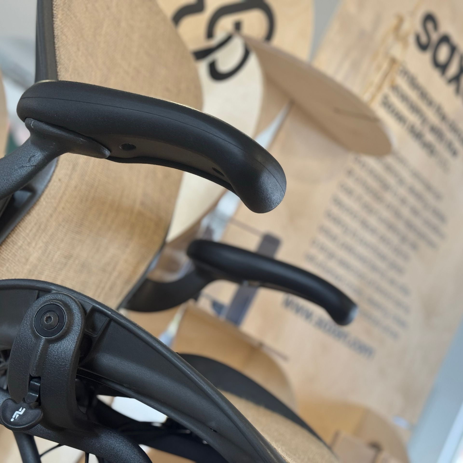 Herman Miller chair reupholstered by our RefurbHub