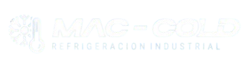 Logotipo de AMICO GOLD, REFRIGERACIÓN INDUSTRIAL. Texto y gráfico en blanco sobre fondo blanco.