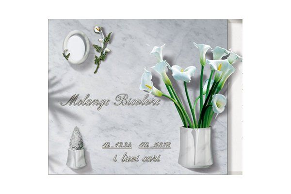 arte cimiteriale lapide in marmo