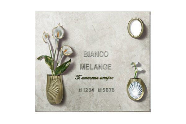 arte cimiteriale lapide marmorizzata