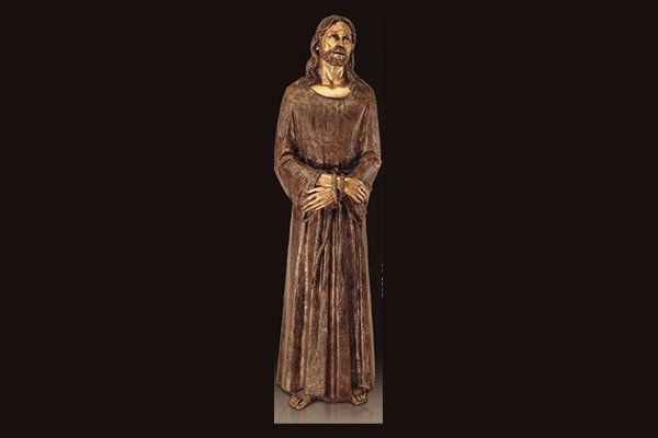arte cimiteriale statua del cristo