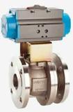 150 Flanged Stainless Steel Air Operated Ball Valve