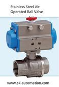 Air Operated Stainless Steel Ball Valve
