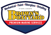 Brown's Boat Yard logo
