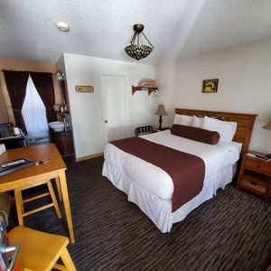 The Burney Motel Rooms