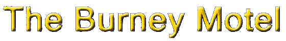 The Burney Motel logo