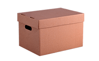 Cajas de Cartón Cerradas para Archivadores y Oficinas - Esmelux