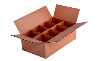 Cajas con divisiones - Solución óptima de