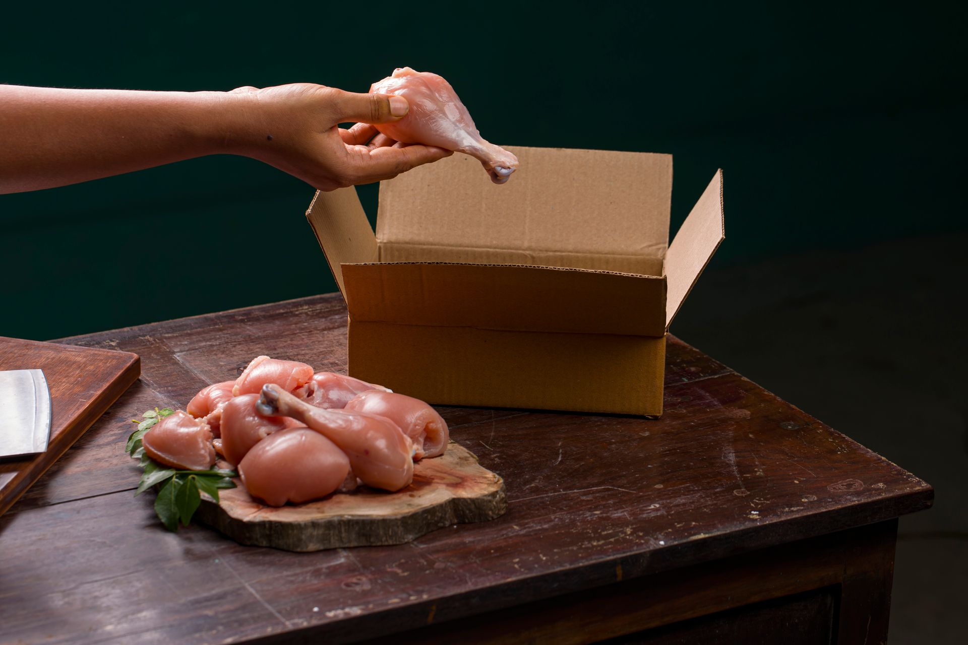 Cajas para carnes de cartón