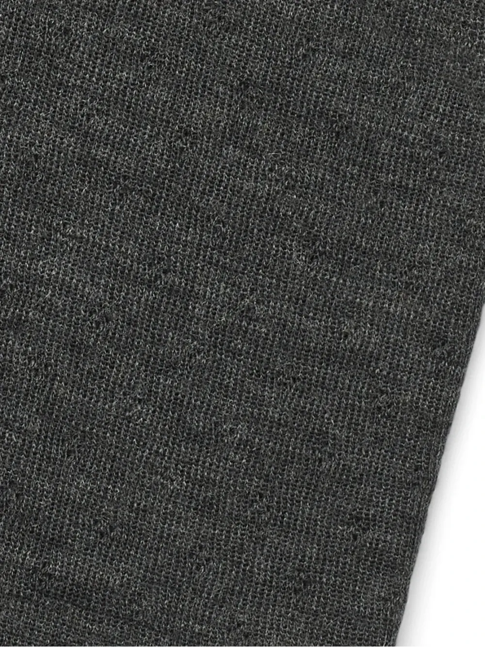 Legging merino eyelet anthracite melange