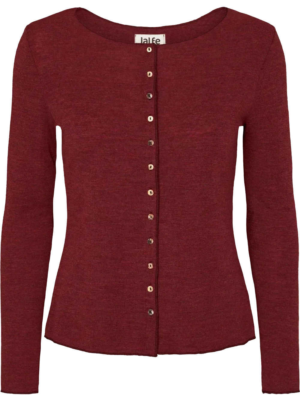 Vest merino plain autumn melange