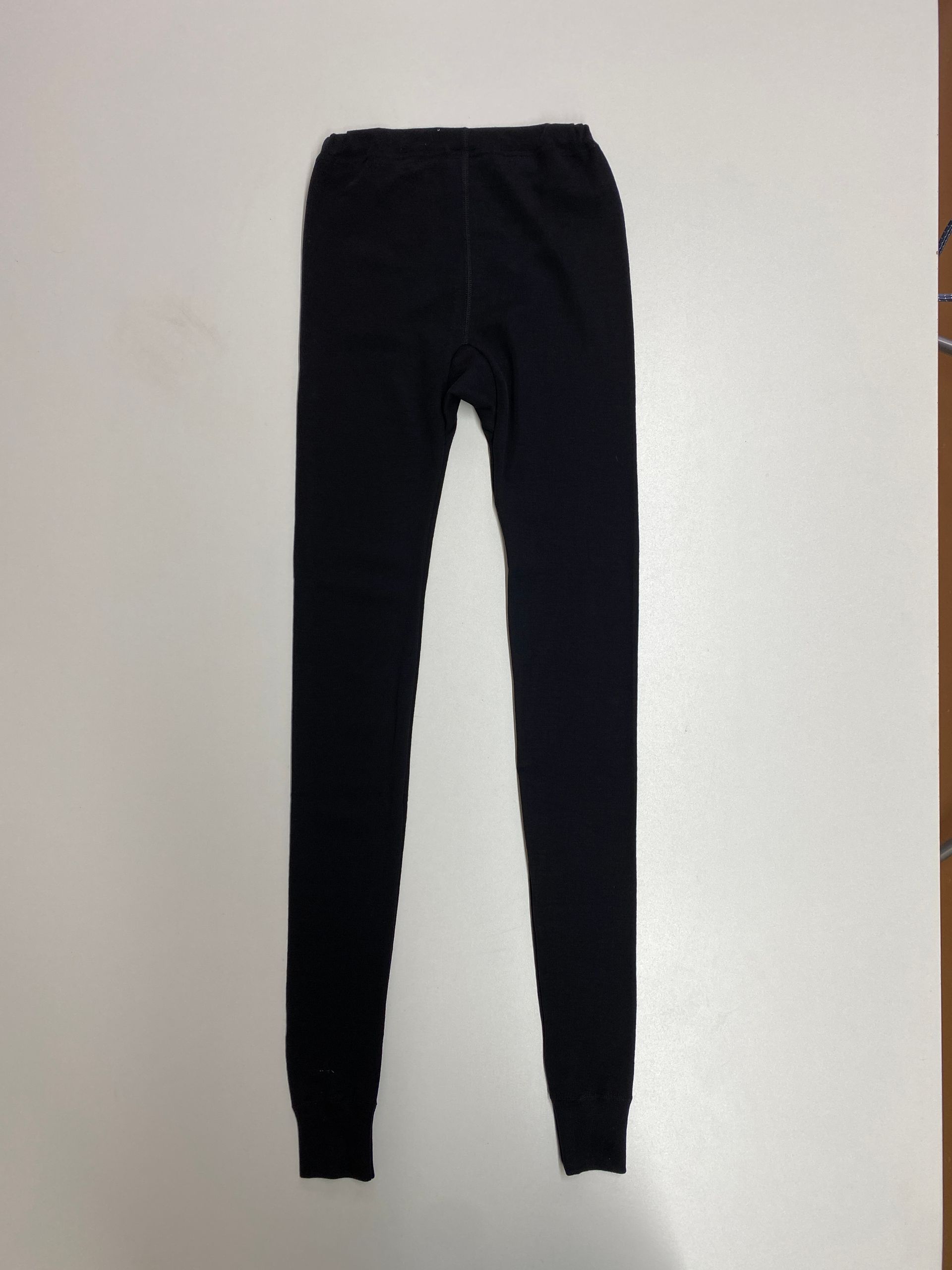 Sportlegging/lange onderbroek wol zwart Hocosa - unisex