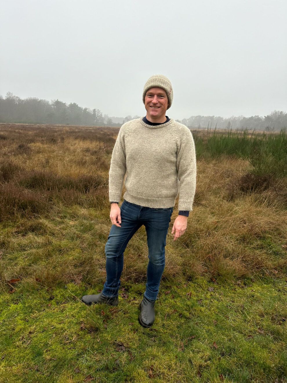 Trui - wol Drents heideschaap