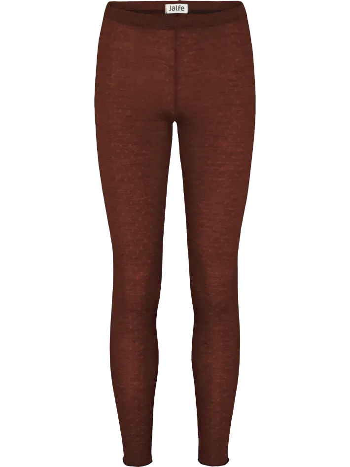 Legging merino eyelet