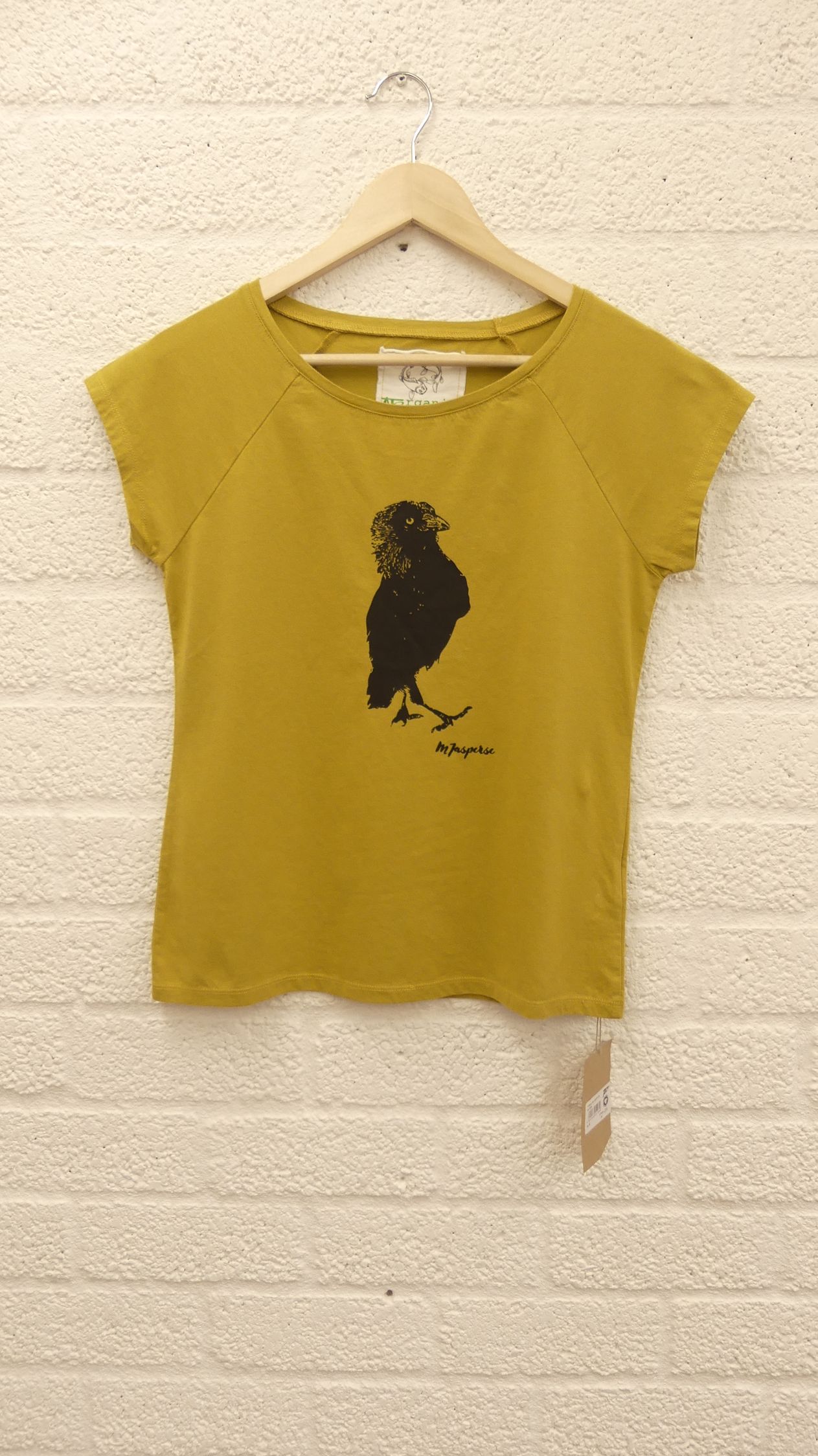 Art shirt 'Trots kauwtje' S