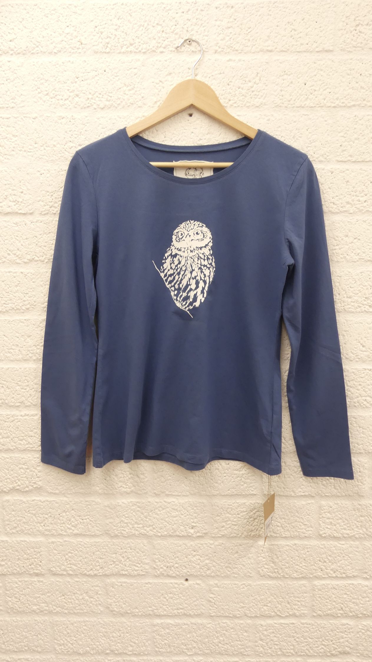 Art shirt 'Uiltje' M stellar lange mouw