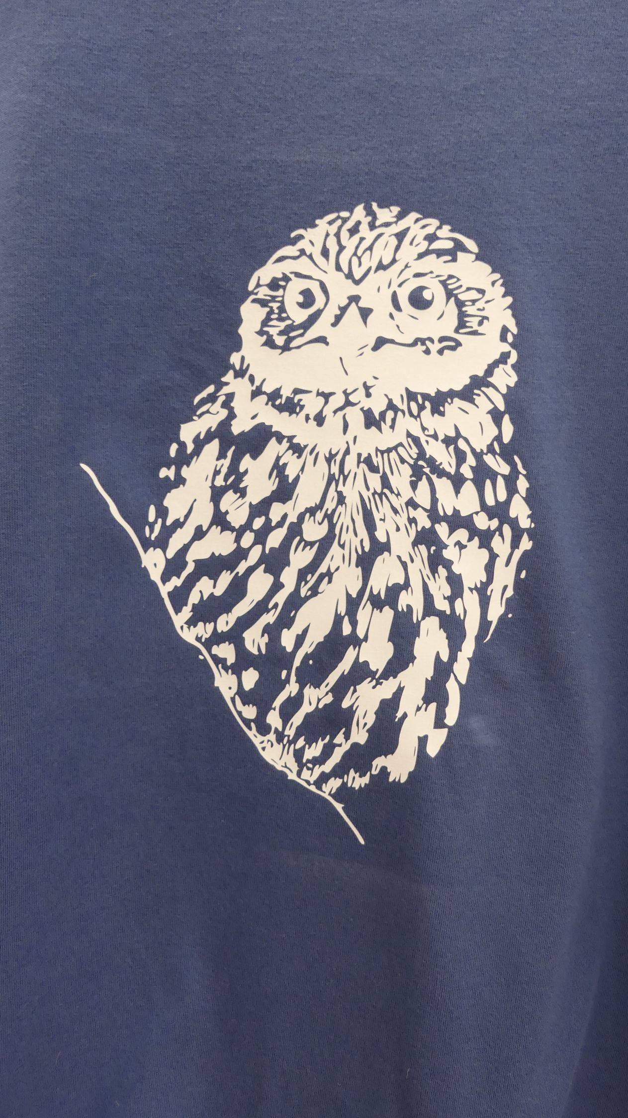 Art shirt 'Uiltje' M stellar lange mouw