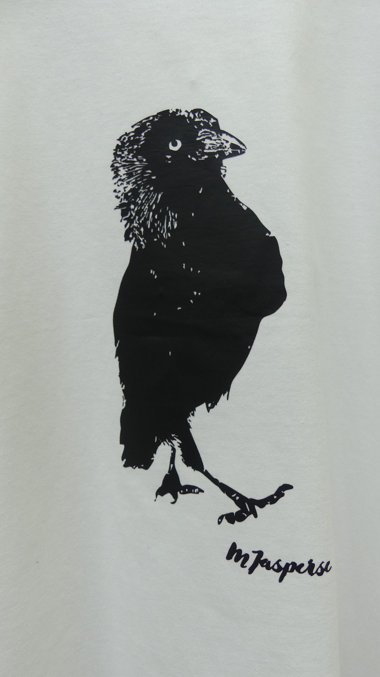 Art shirt M 'Trots kauwtje' damesshirt