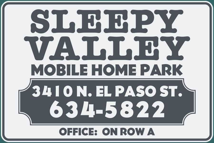 Sleepy Valley - Miscellaneous Sign in Colorado Springs, CO