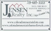 Jensen Realty Inc. - Real Estate Signs in Colorado Springs, CO