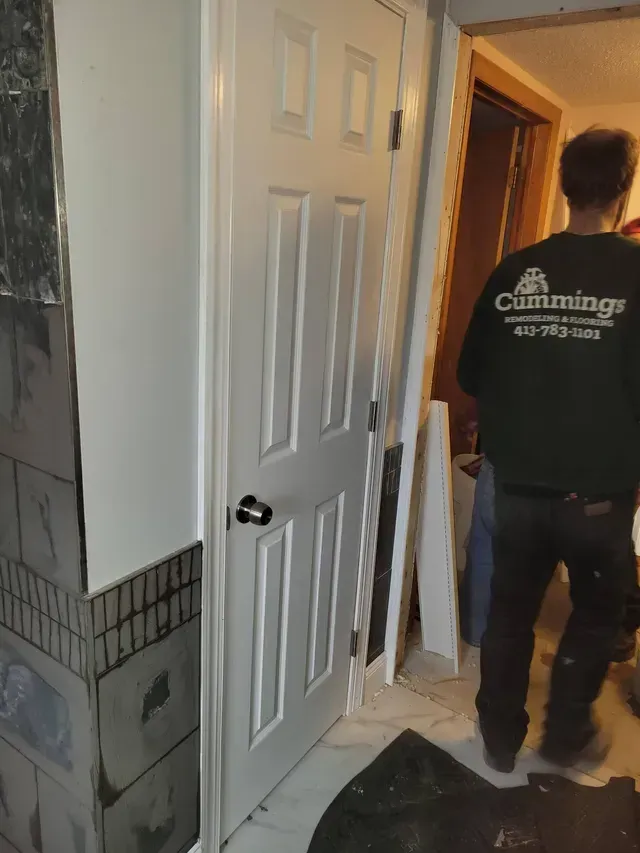 bathroom remodeling project