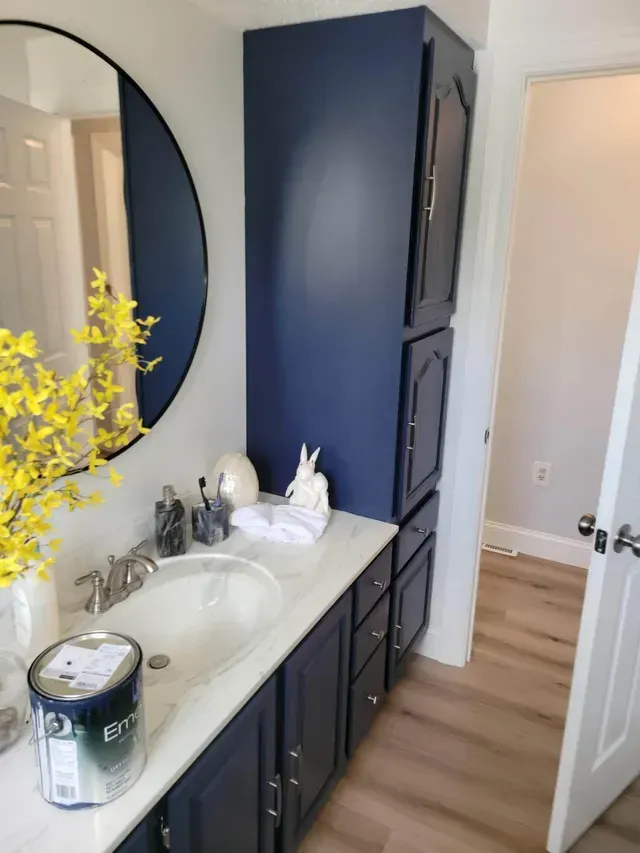 bathroom remodeling project