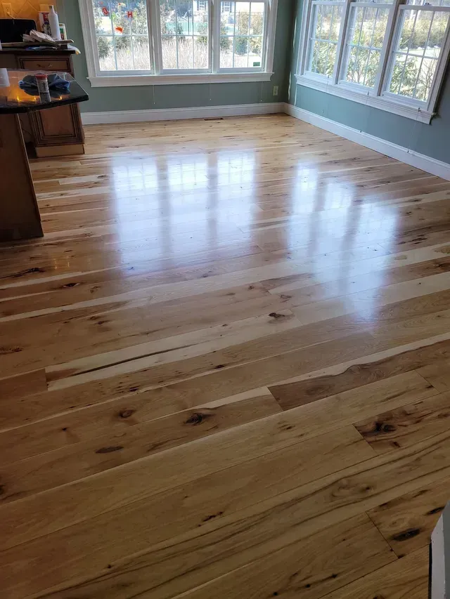 floor sand and finish project