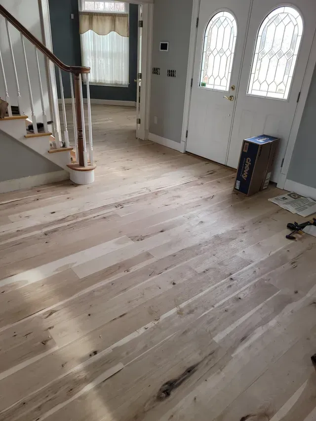 floor sand and finish project