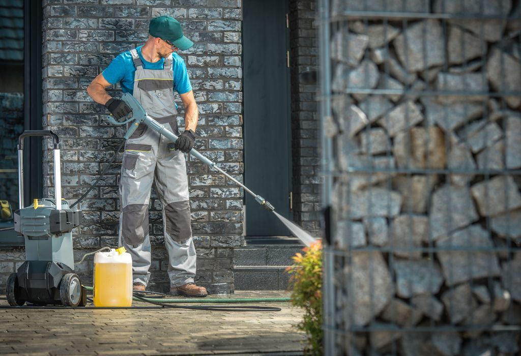 regular patio cleaning in Southeast Idaho